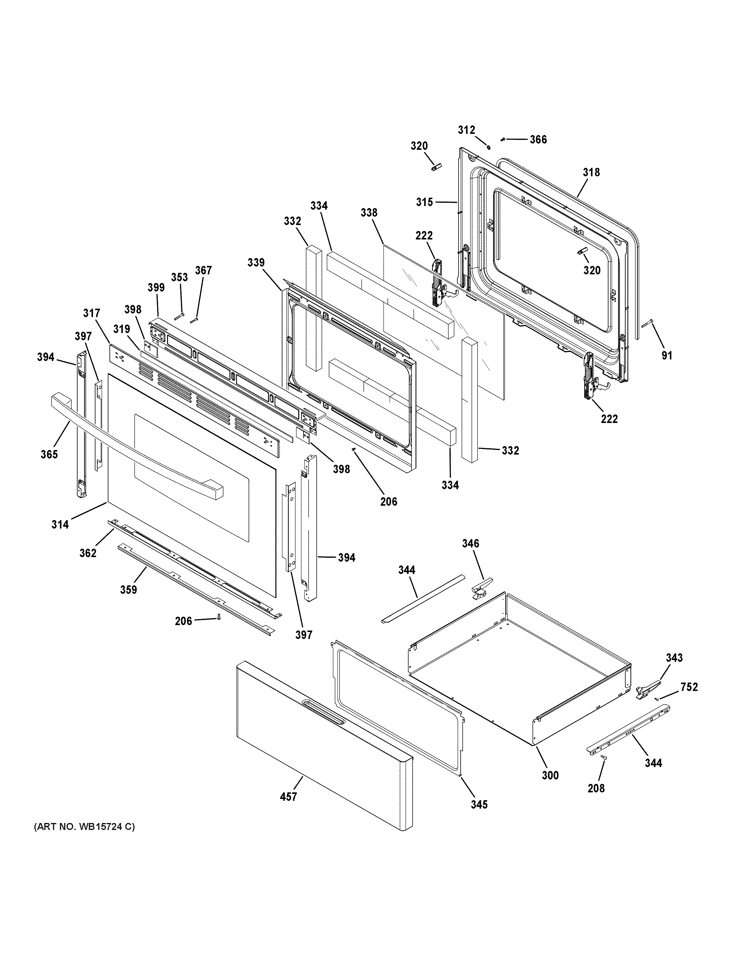 Door & drawer parts