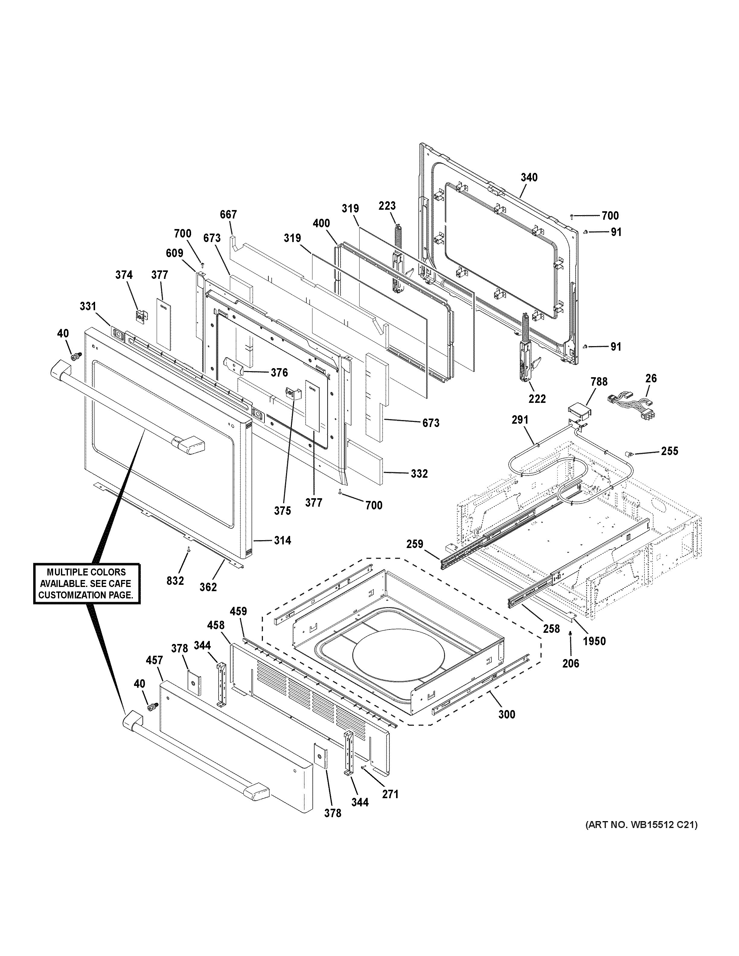 Door & drawer parts