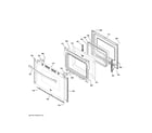 GE GRF400PV1WW door diagram