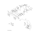 GE GGF400PV1WW gas & burner parts diagram