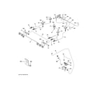 GE GGS500SV1SS gas & burner parts diagram