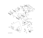 GE GGS600AV1FS gas & burner parts diagram