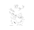 GE JGB635REK6SS gas & burner parts diagram