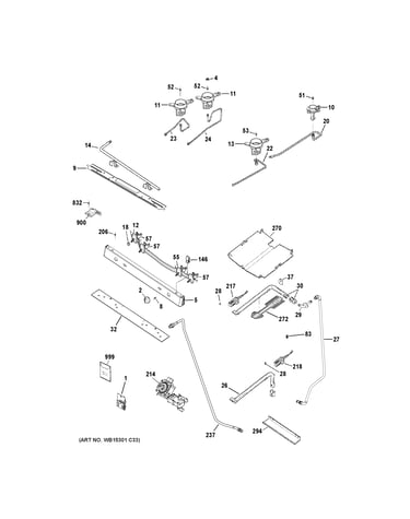 Gas & burner parts
