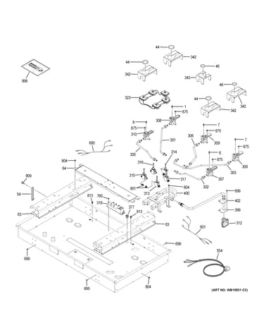 Gas & burner parts