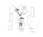 GE UUY60ZGDAB1 commercial air conditioner diagram