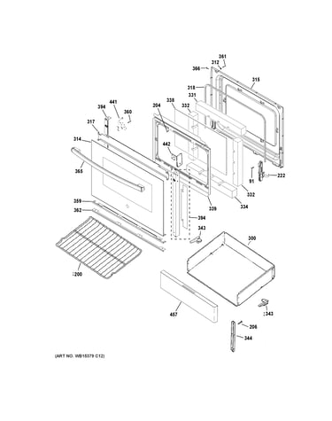 Door & drawer parts
