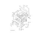 GE JBS160DM4WW body parts diagram