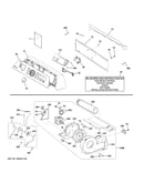 Backsplash, blower & motor assembly