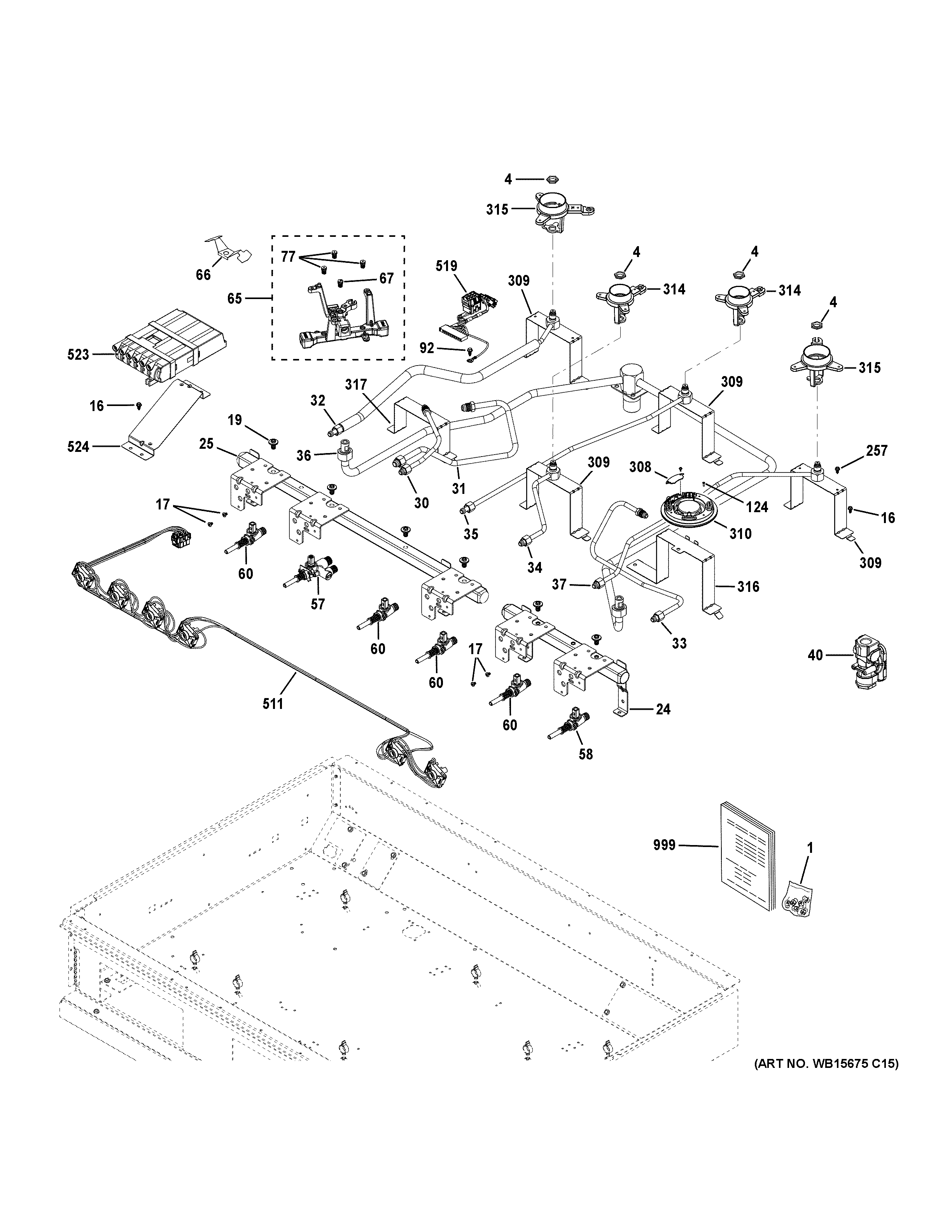 Gas & burner parts