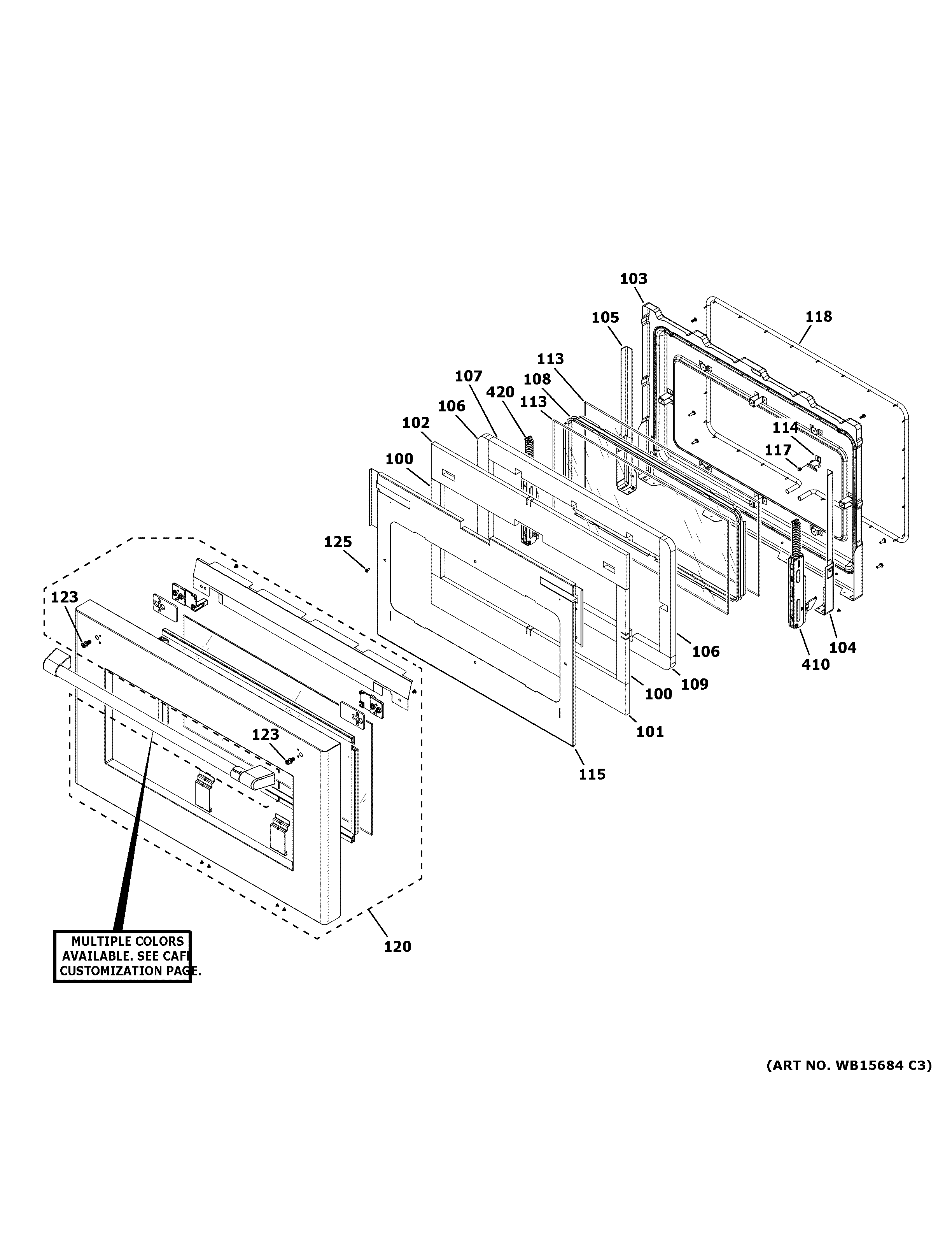 Door assembly