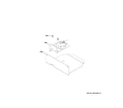 GE CGY366P4T1W2 door lock diagram