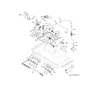 GE C2Y486P3T1D1 gas & burner parts diagram