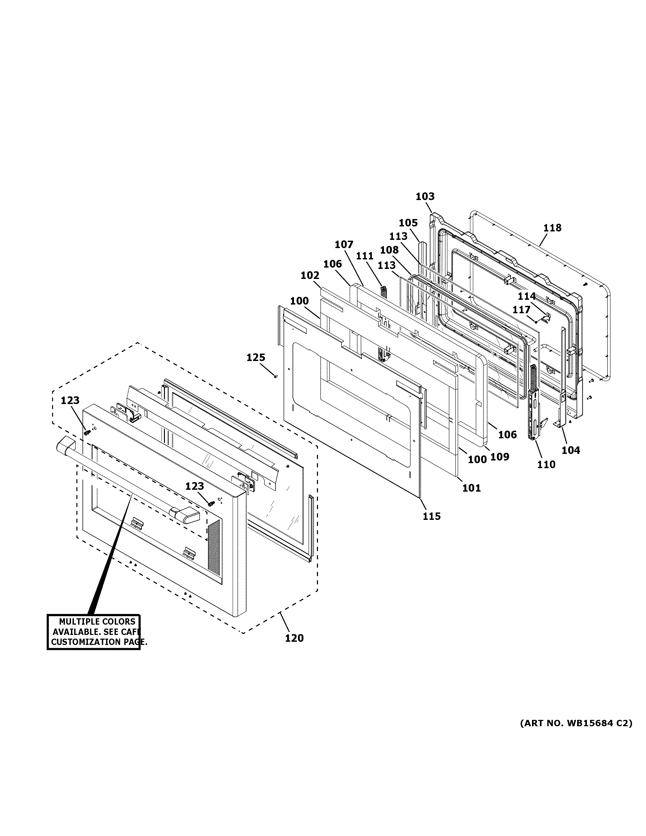 LARGE DOOR ASSEMBLY