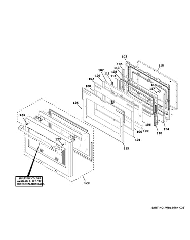 Large door assembly