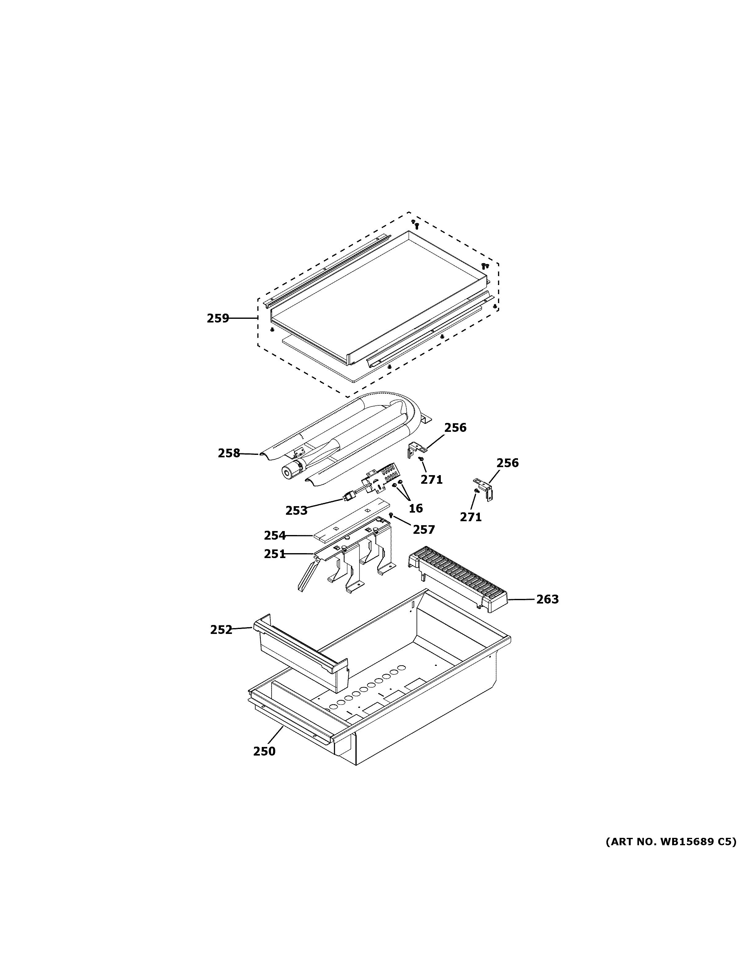 GRIDDLE ASSEMBLY