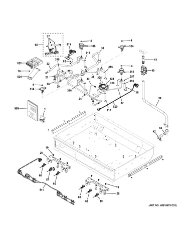 Gas & burner parts