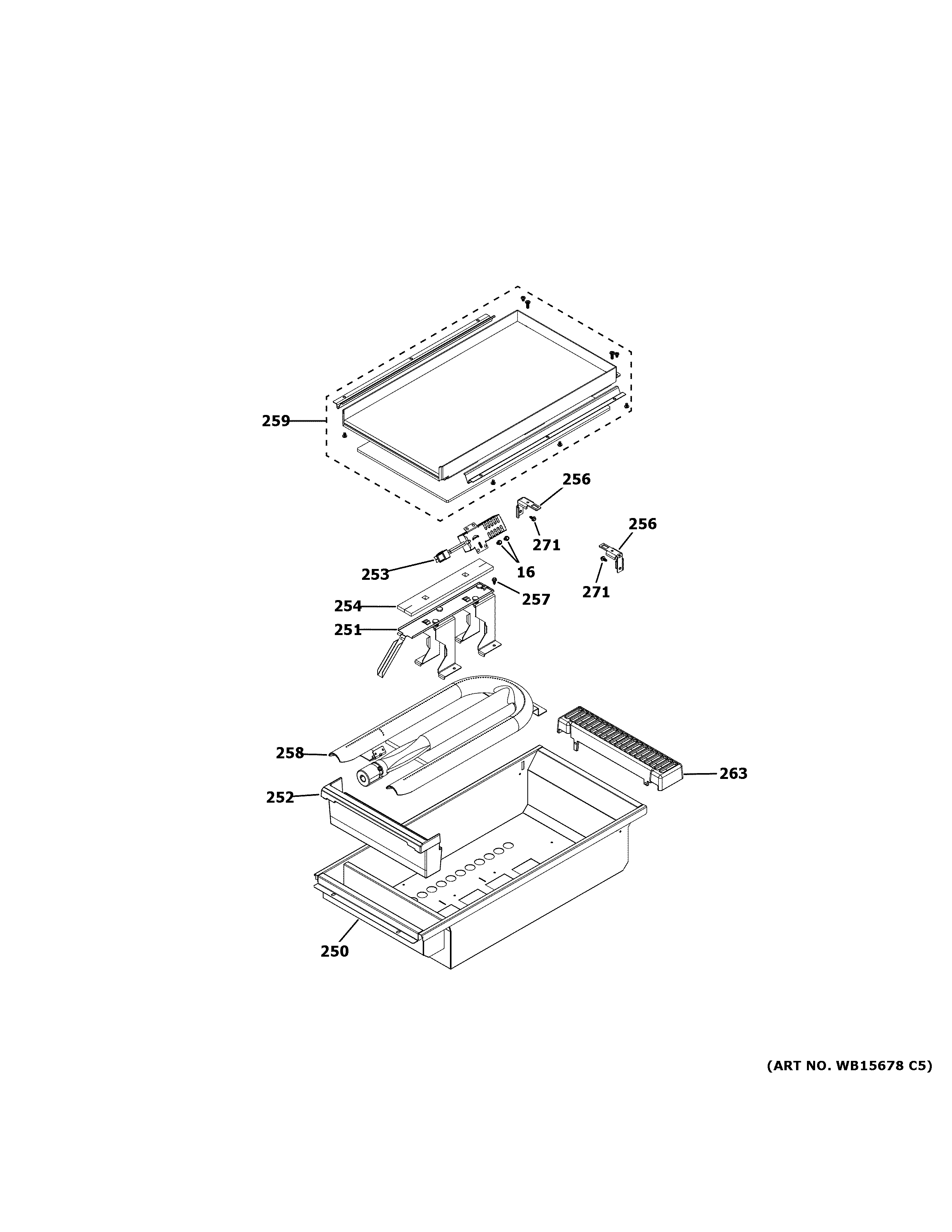 GRIDDLE ASSEMBLY