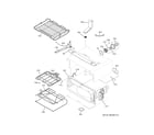 GE PB965BP4TS upper oven diagram