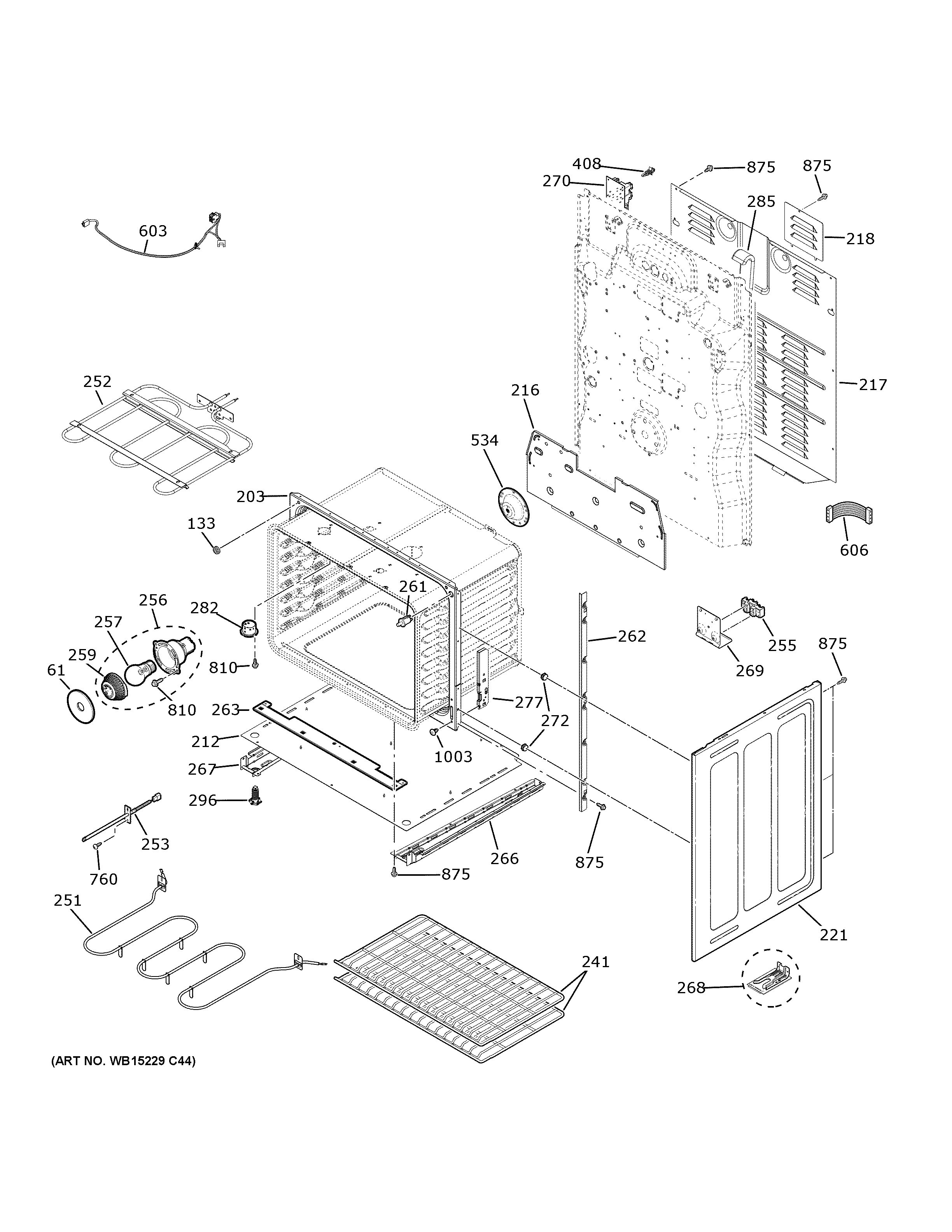 Lower oven
