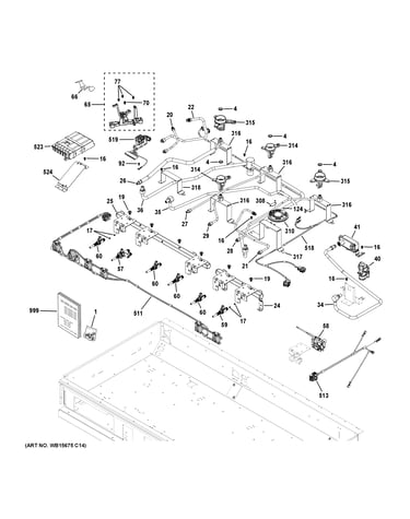 Gas & burner parts