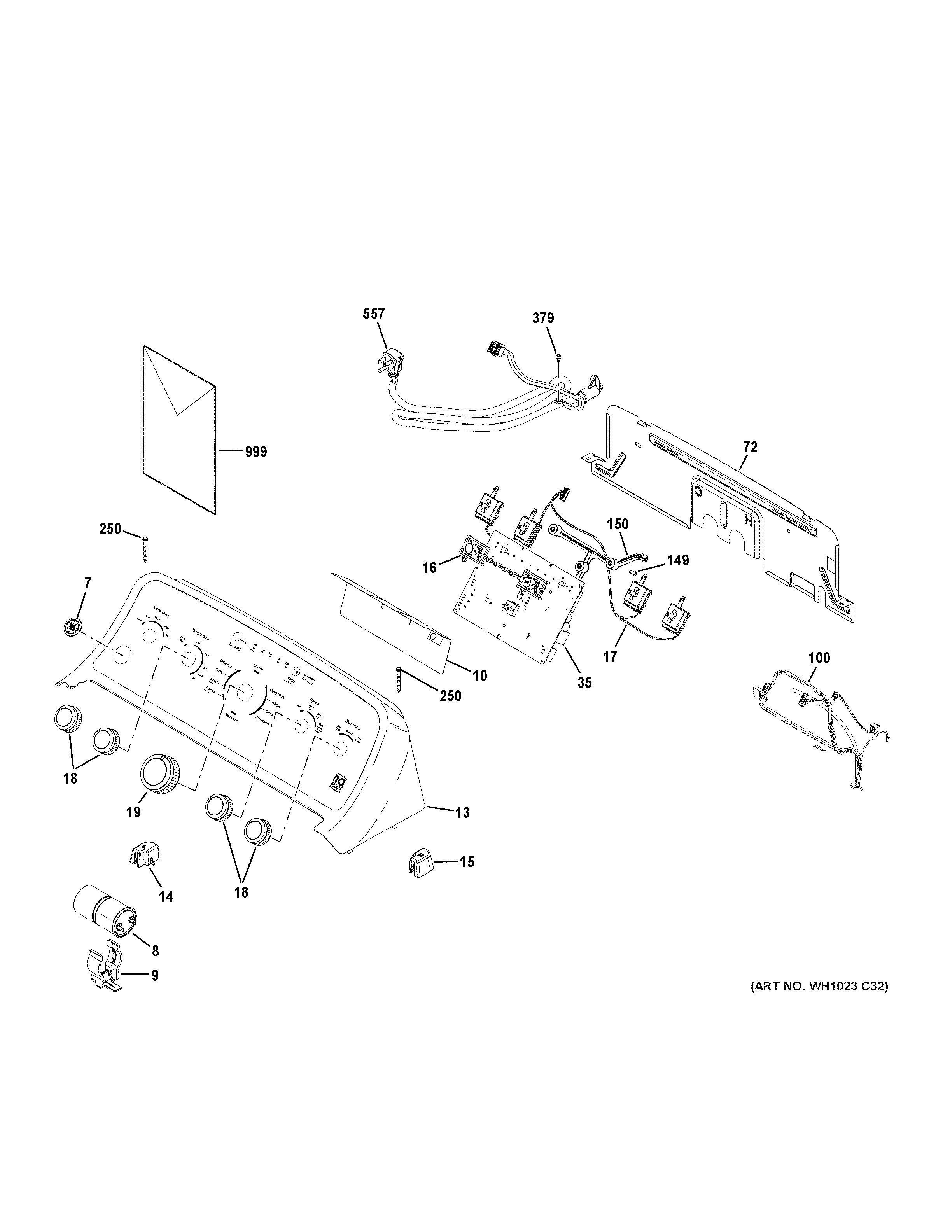 Controls & backsplash