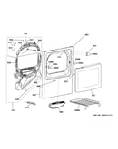 Front panel & door