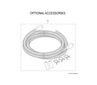 GE CDD420P3T1D1 optional accessories diagram