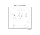 GE CDD420P4T1W2 installation parts diagram