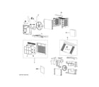 GE AWES05BWF1 room air conditioner diagram