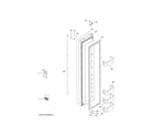 GE ZISS420NXASS freezer door diagram