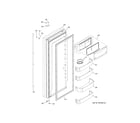 GE ZISS420NXASS fresh food door diagram