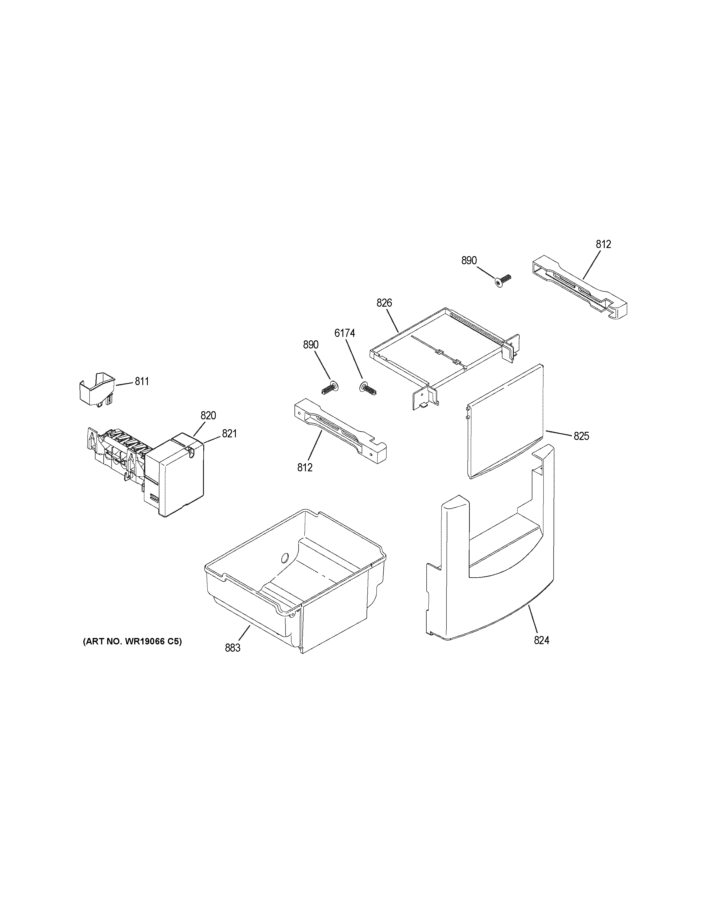 Ice maker & dispenser