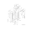 GE ZISS420NXASS fresh food section diagram