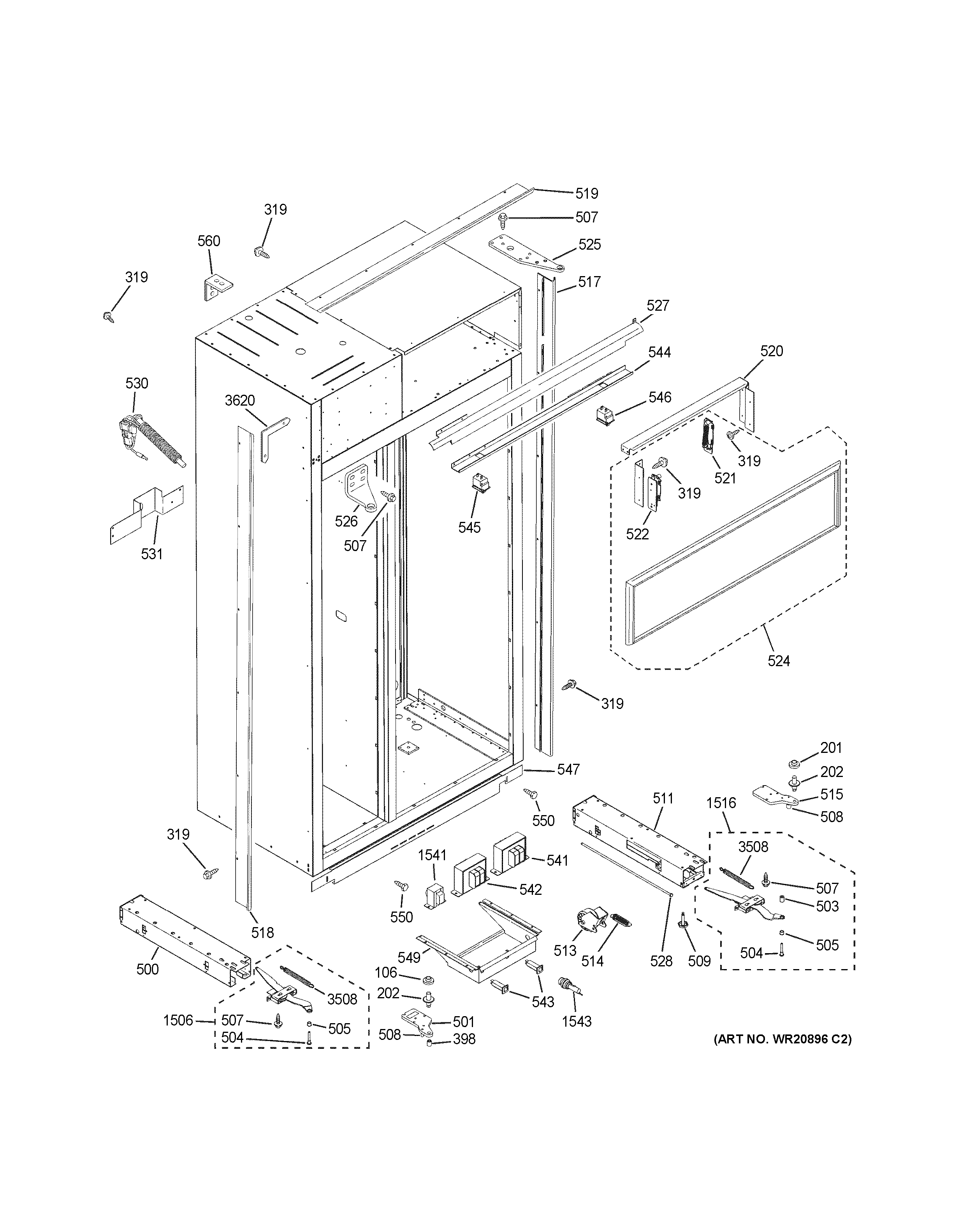 Case parts