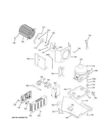Machine compartment