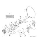 Gas valve, blower & motor assembly