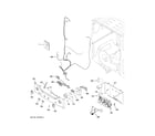 GE GUD24ESSM0WW controls & backsplash diagram