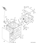 Washer cabinet & lid
