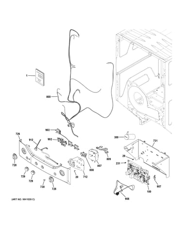 Controls & backsplash