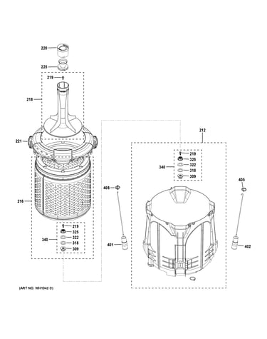 Tub & basket assembly