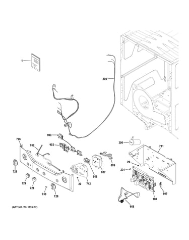Controls & backsplash