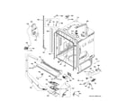 GE GDP670SGV1BB body parts (1) diagram