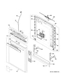 Escutcheon & door assembly