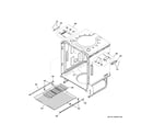 GE PDP715SYV1FS body parts (2) diagram