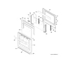 Hotpoint RAS240DM2WW door parts diagram