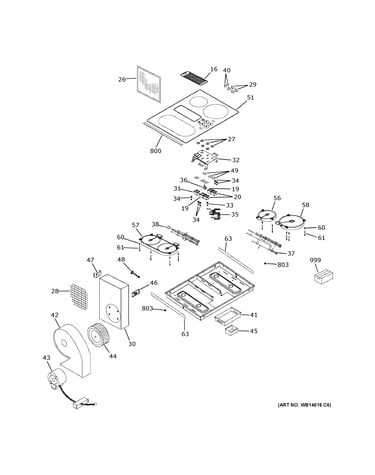 Control panel & cooktop