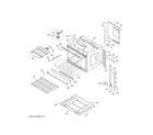 GE JK3000DF5BB body parts diagram