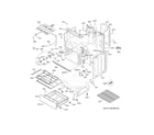 GE JB735SP1SS body parts diagram