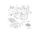 GE JB735SP2SS body parts diagram